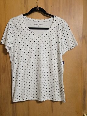 Polka Dot Short Sleeve T-shirt